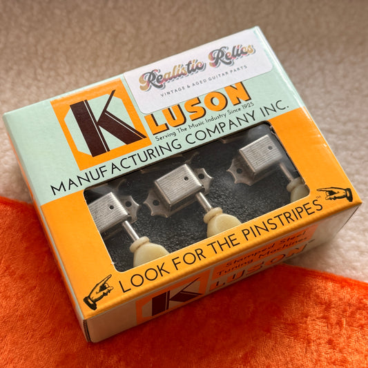 Kluson® Deluxe Single Line Single Ring Tuners • Gibson Style