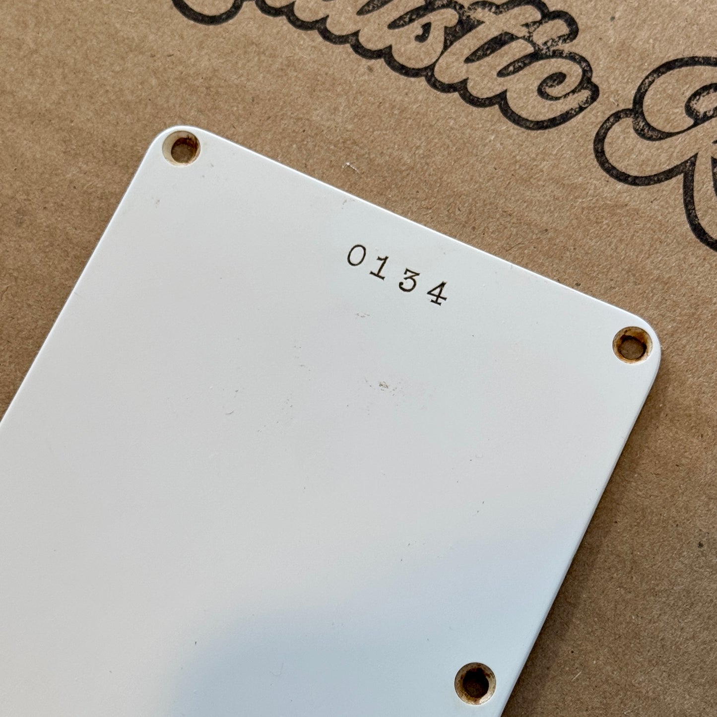1954 True Clone Stamped Back Plate • Limited Collectors Item