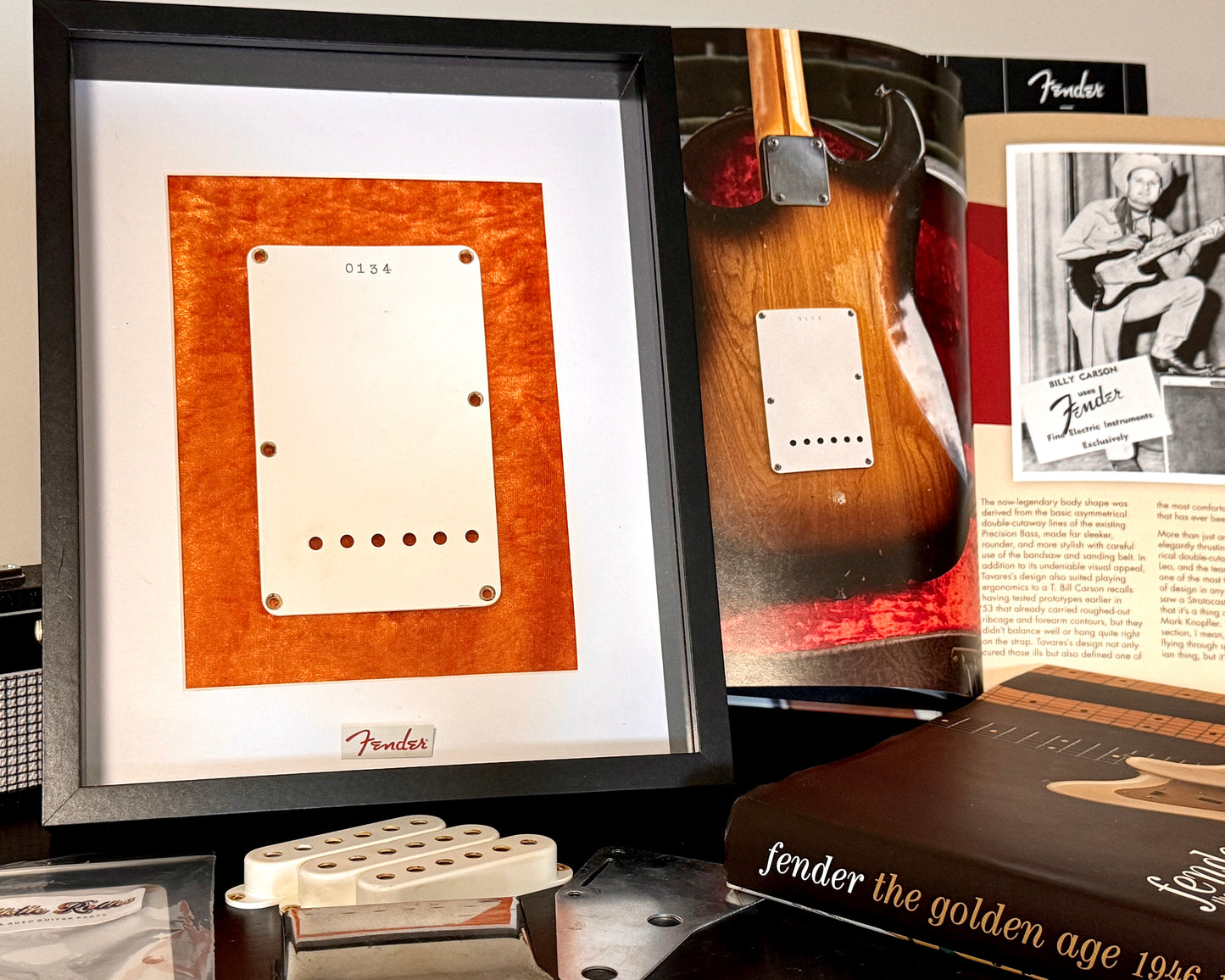 1954 True Clone Stamped Back Plate • Limited Collectors Item