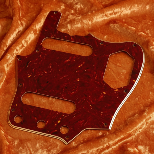Limited • Jaguar® (AV '62 Reissue) Celluloid Tort Pickguard