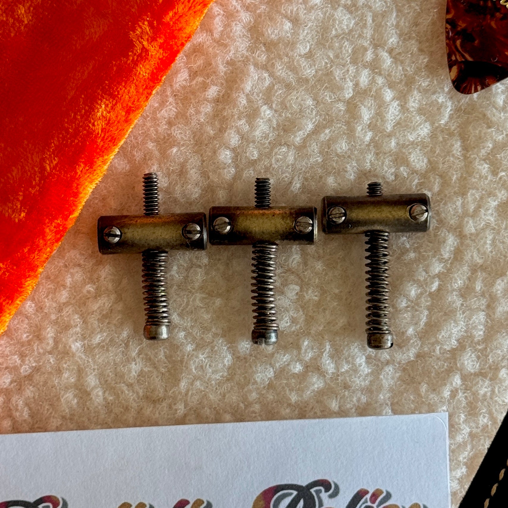 1950 Tele® Brass Saddles – Realistic Relics