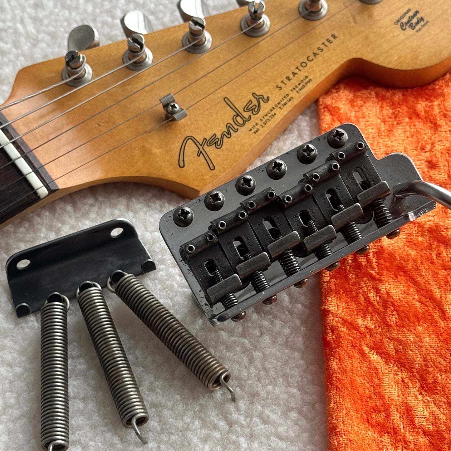 Pre-CBS • Vollständiger Strat® Tremolo-Kit Nachbau