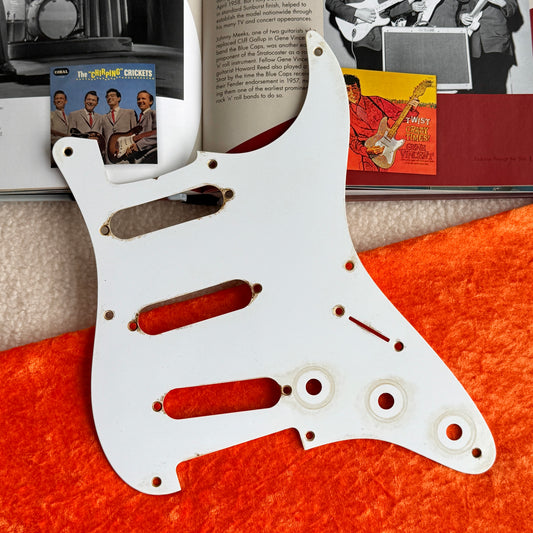 1957 Strat Pickguard in White