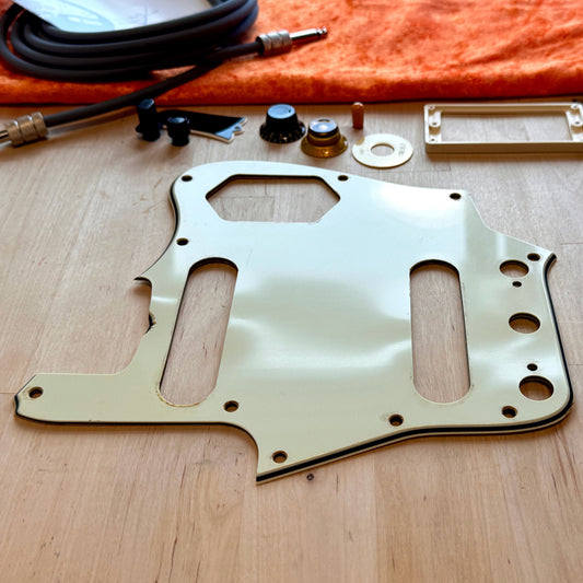 '62 Jaguar Pickguard in Mint • One Off CUSTOM Aged