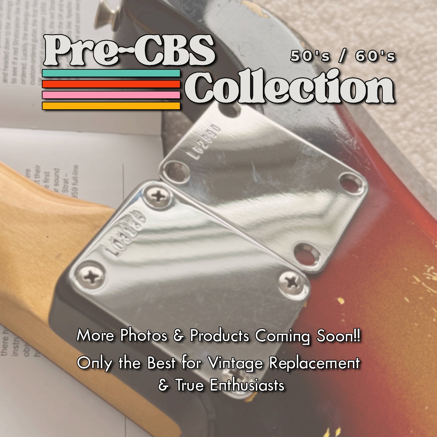 Pre-CBS • Mid 1950's Tele® Bridge Plate Replica
