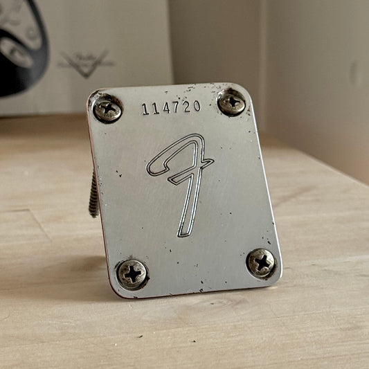 "F" Logo Neck Plate (Optional Serial Number)