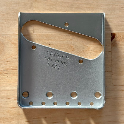 VOS • Tele® Pat Pend Bridge Plate (Optional Serial Number)