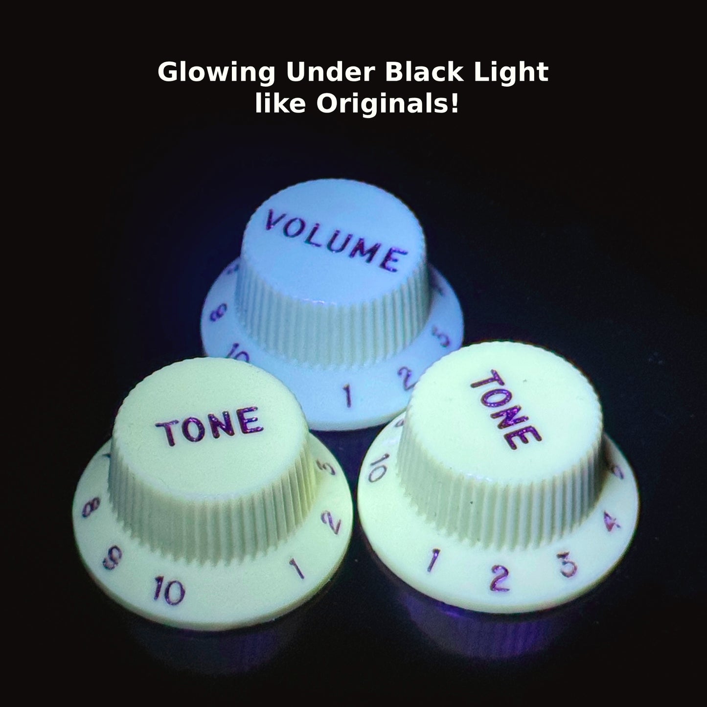 1960's Strat® Nylon Knobs, Covers & Tips