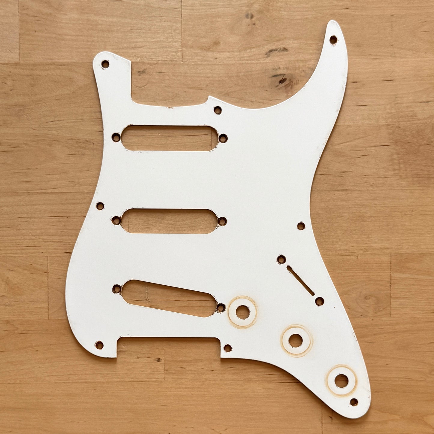 1957 Strat Pickguard in White