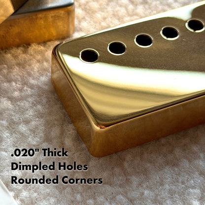 Burst • 1959 Gold PAF Pickup Covers Vintage Rounded