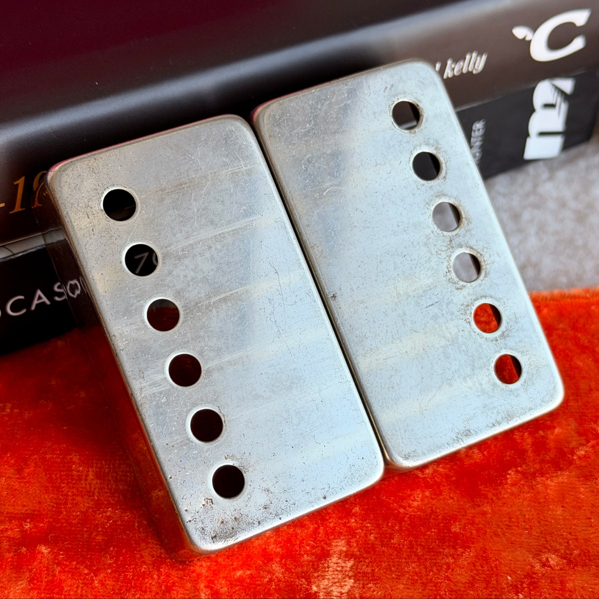 Relic Aged PAF Pickup 1959 PAF Pickup Covers Over The Pond  Burst 1959 Les Paul Pickups