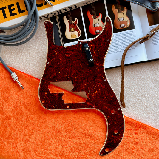 1960's Precision Bass® Celluloid Tortoise Shell Pickguard