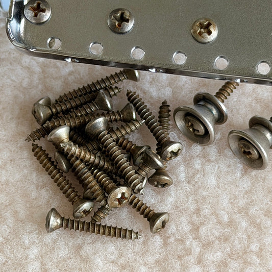60's Strap Button / Tele® Bridge Screws