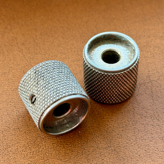 ONE OFF • Heavy Aged Tele® Flat Top Knobs (Brass)