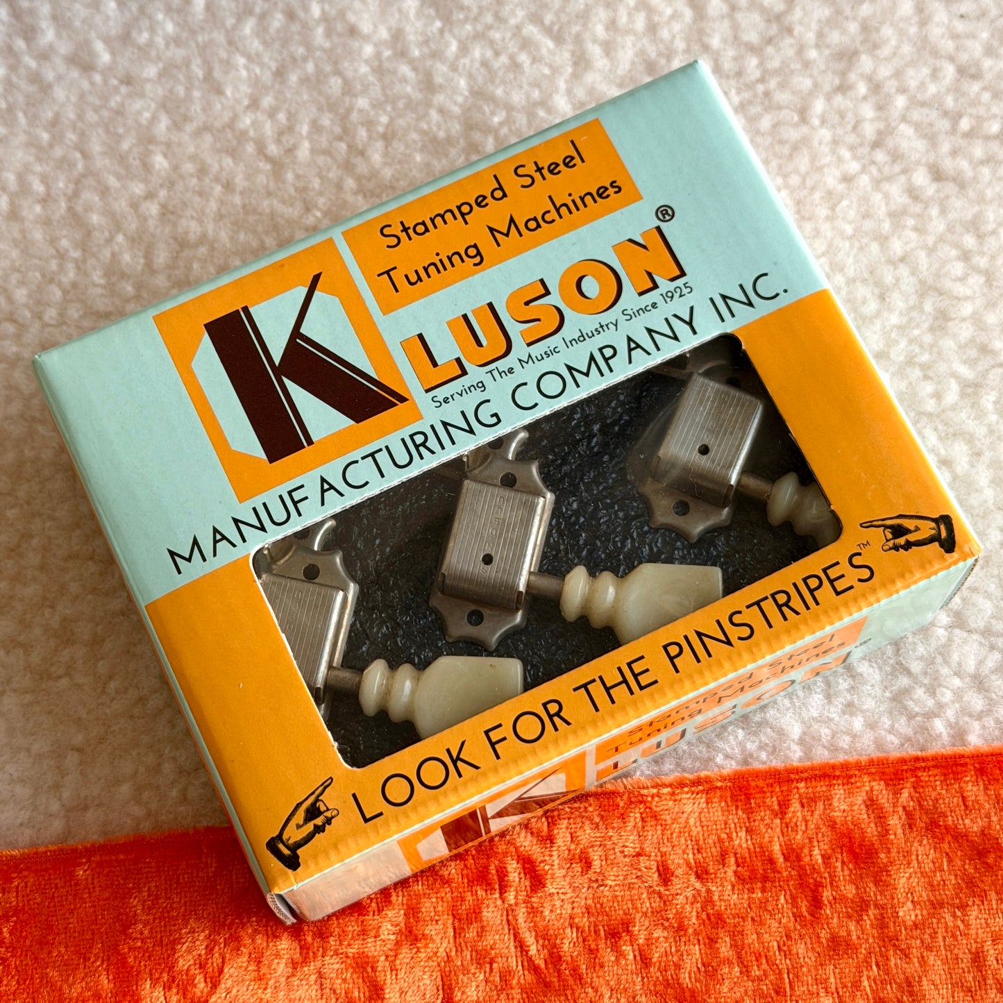 Kluson® Deluxe Double Ring Single Line Tuners • Gibson Style