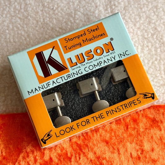 Kluson® Deluxe Double Line Tuner Set • Fender Style