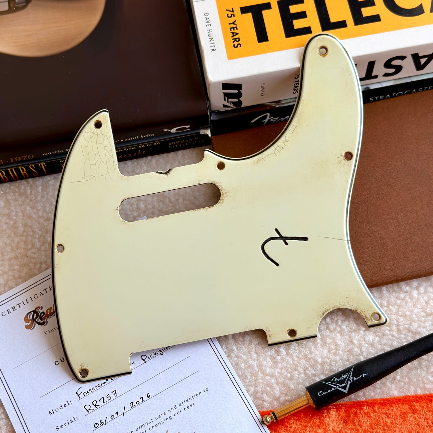 1960's Frusciante "F" Pickguard in Mint