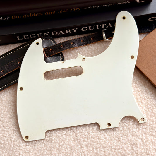1960 Tele® Pickguard in White (Thicker 1 Ply)