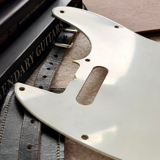 1960 Tele® Pickguard in White (Thicker 1 Ply)