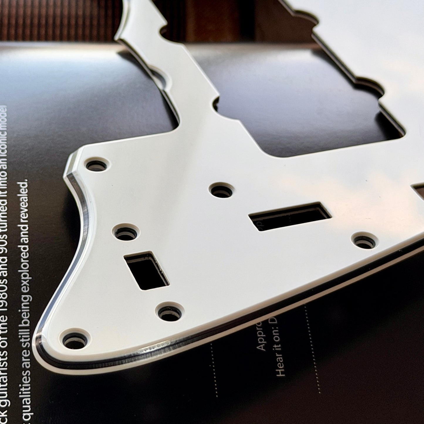 1960's Jazzmaster® Pickguard in White Parchment