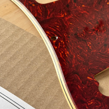 Limited Pre-Order • Aged 1960's Precision Bass® Celluloid Tortoise Shell Pickguard