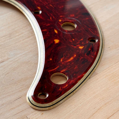 Limited Pre-Order • Aged 1960's Precision Bass® Celluloid Tortoise Shell Pickguard