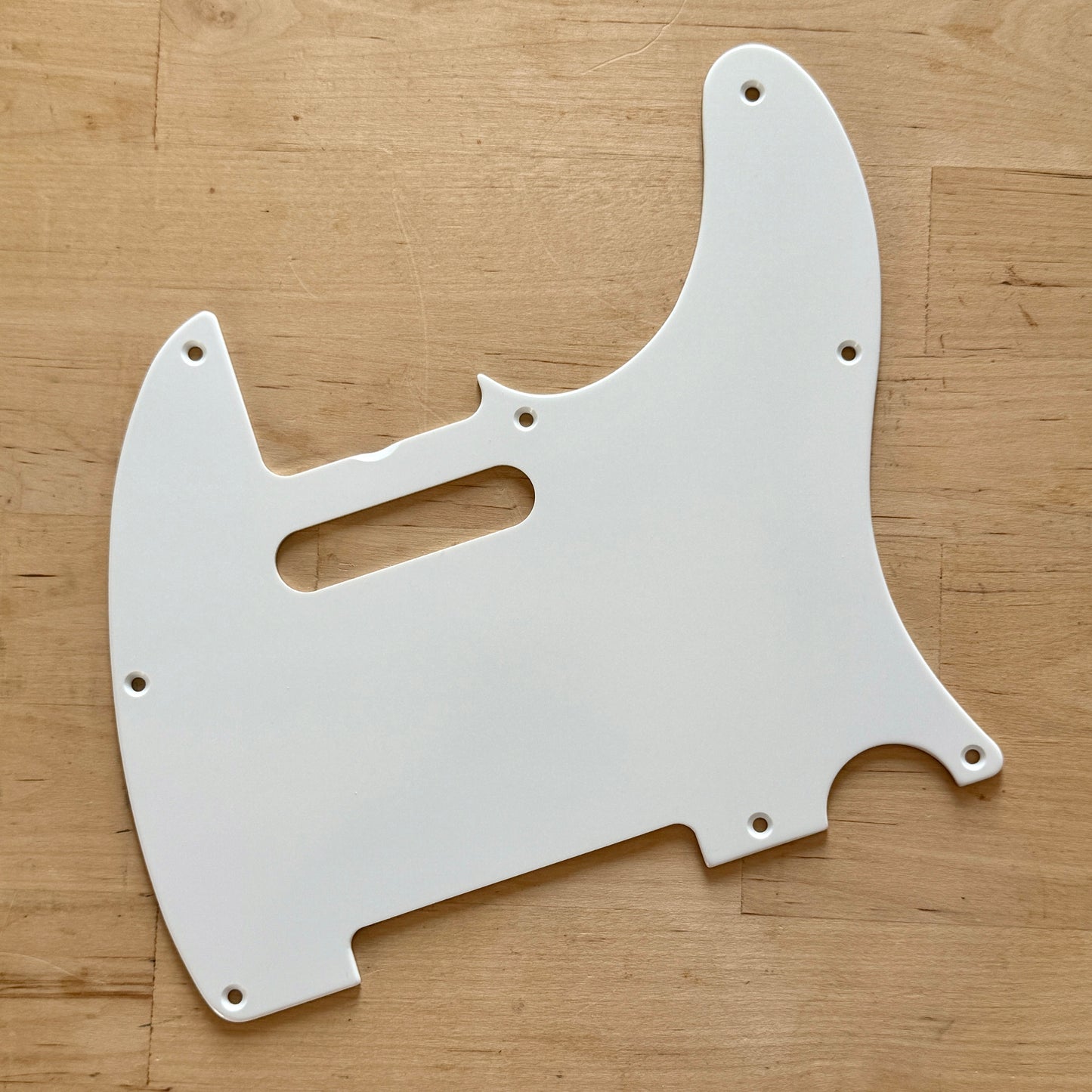 VOS • 1960 Tele® Pickguard in White (Thicker 1 Ply)