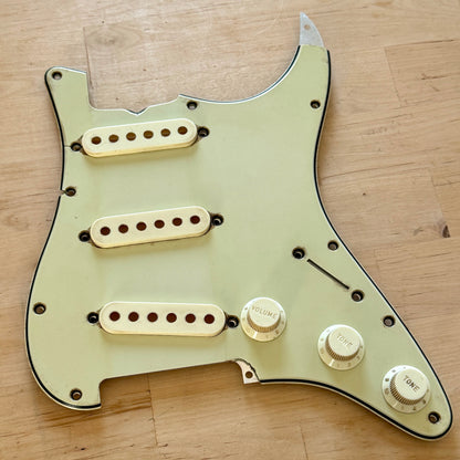 Ultra Aged • 1962 Strat® Pickguard in Mint • Custom w/ COA