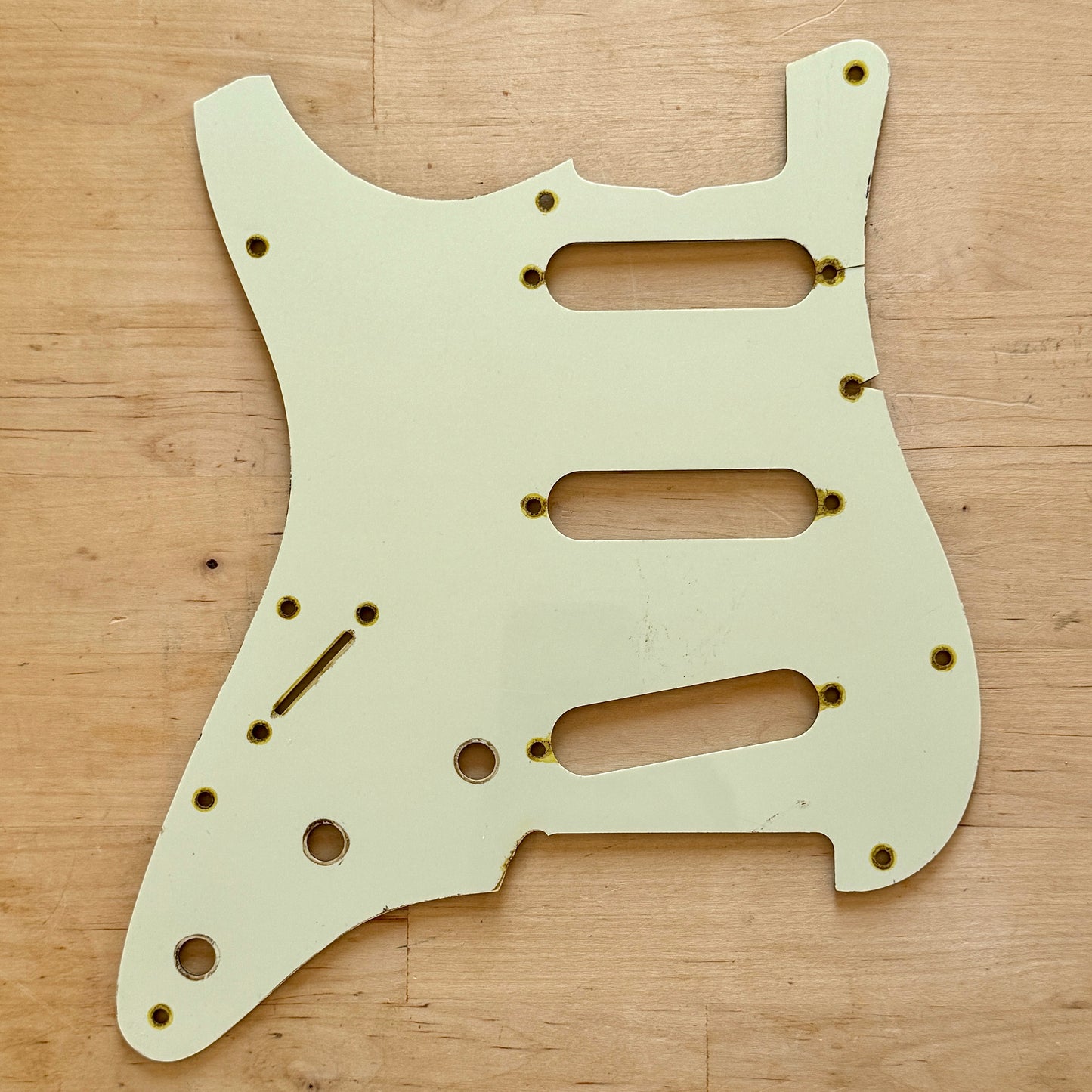 Ultra Aged • 1962 Strat® Pickguard in Mint • Custom w/ COA