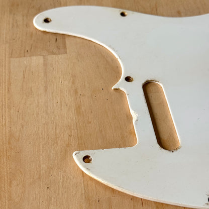 1960 Tele® Pickguard in White (Thicker 1 Ply)