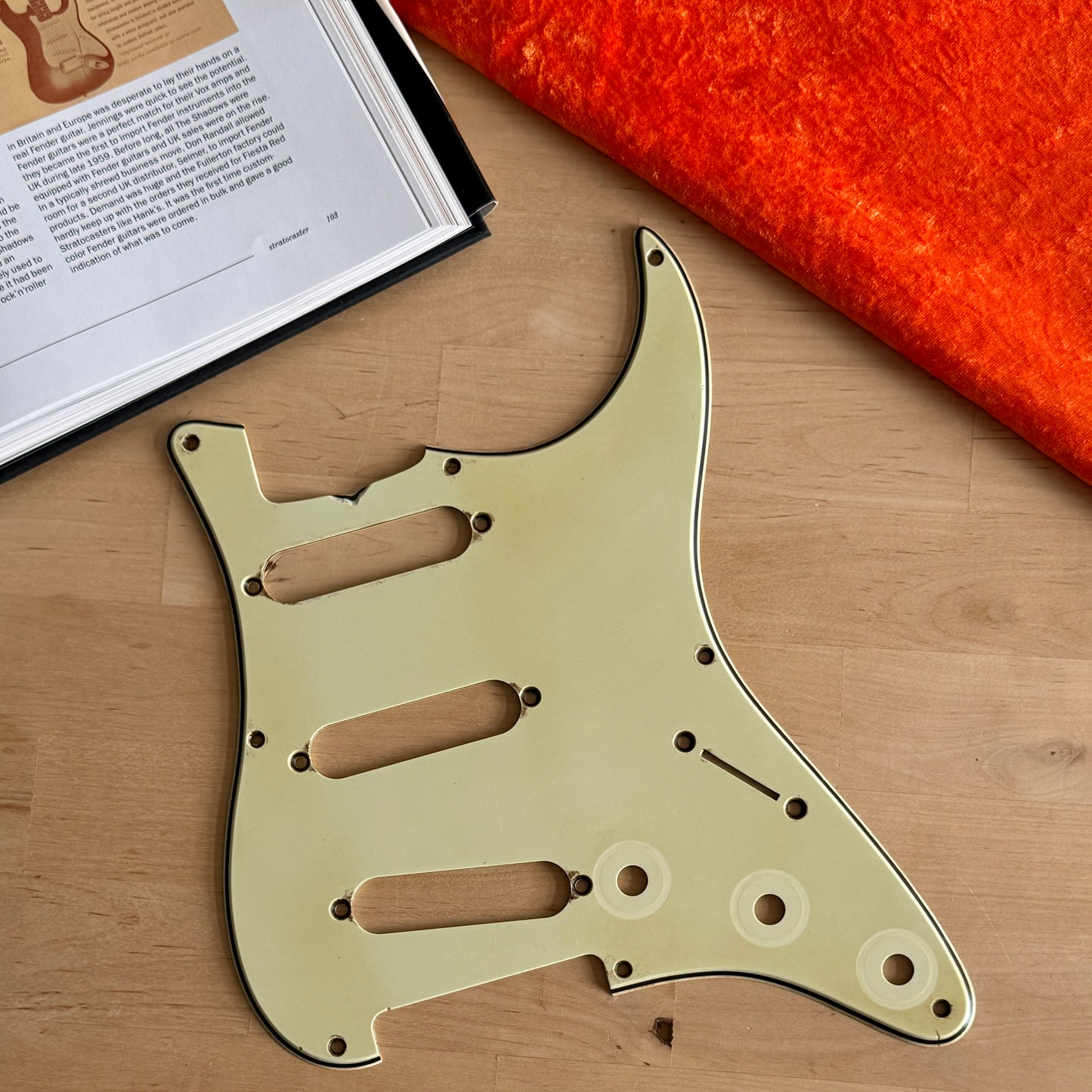 1959 Mint Strat Guard (8 Hole '57) • One Off Aged