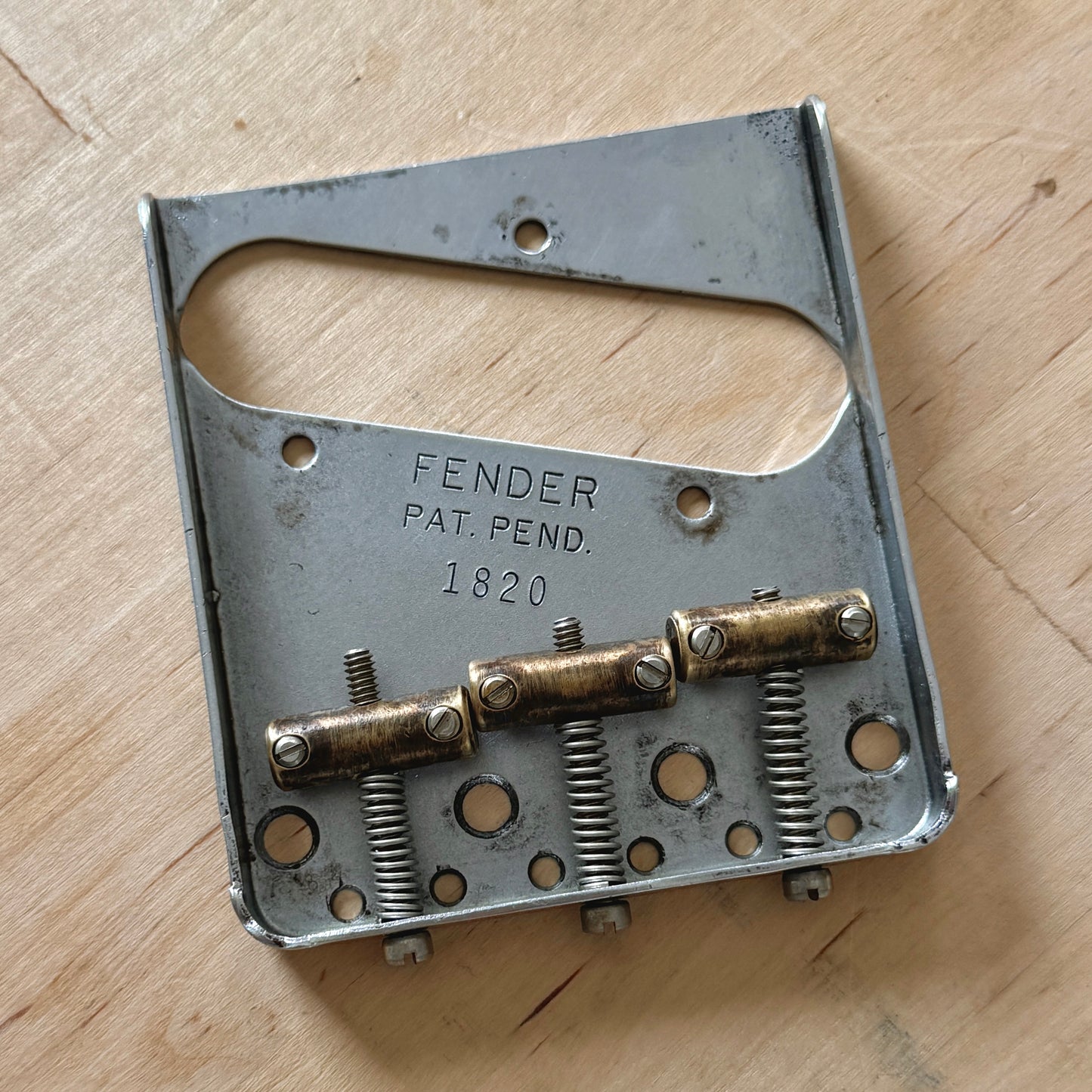 Tele® Pat Pend Bridge Plate (Optional Serial Number)