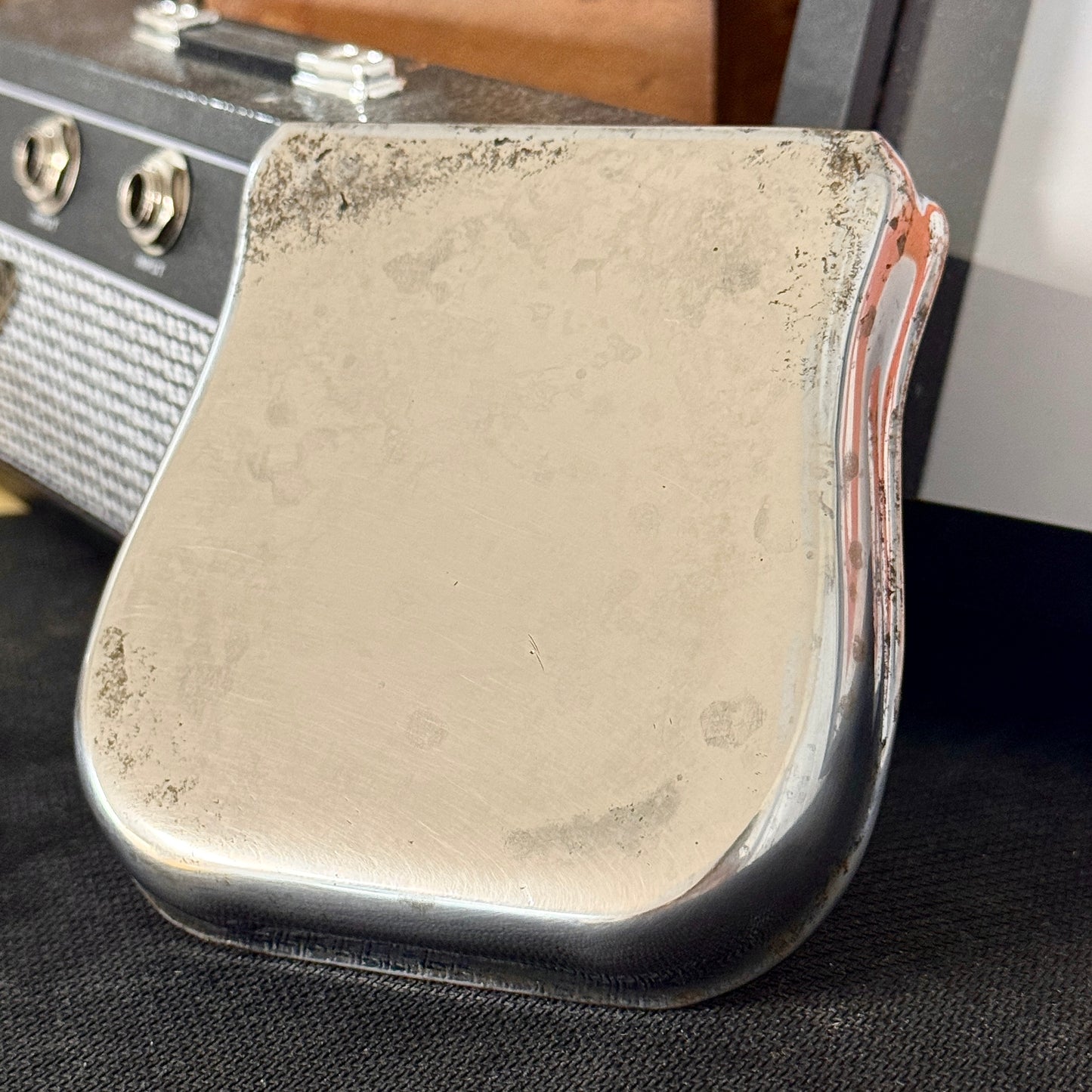 Ultra Heavy Aged Tele® Ashtray Bridge Cover
