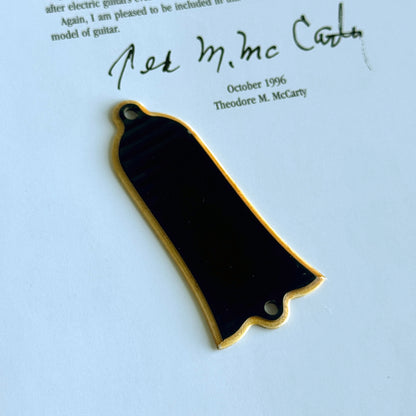 Ultra Heavy Aged Cellulose Nitrate Truss Rod Cover 1959