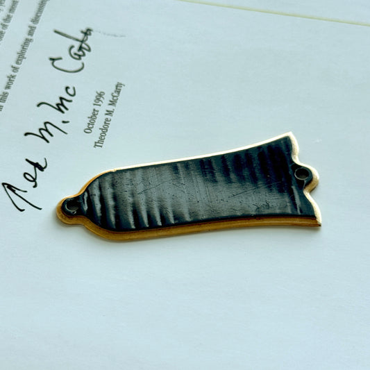 Ultra Heavy Aged Cellulose Nitrate Truss Rod Cover 1959