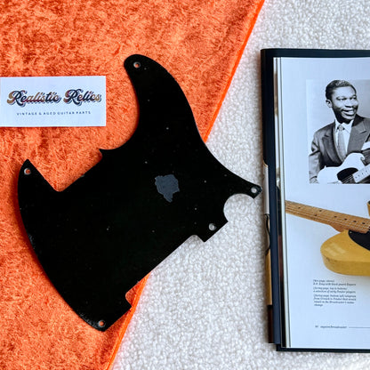 1950's Bakelite Esquire Pickguard (Black & Nitro Lacquer)