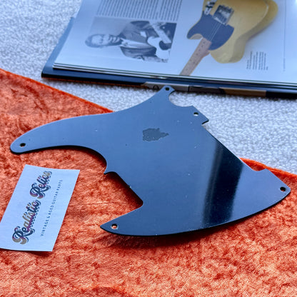 1950's Bakelite Esquire Pickguard (Black & Nitro Lacquer)