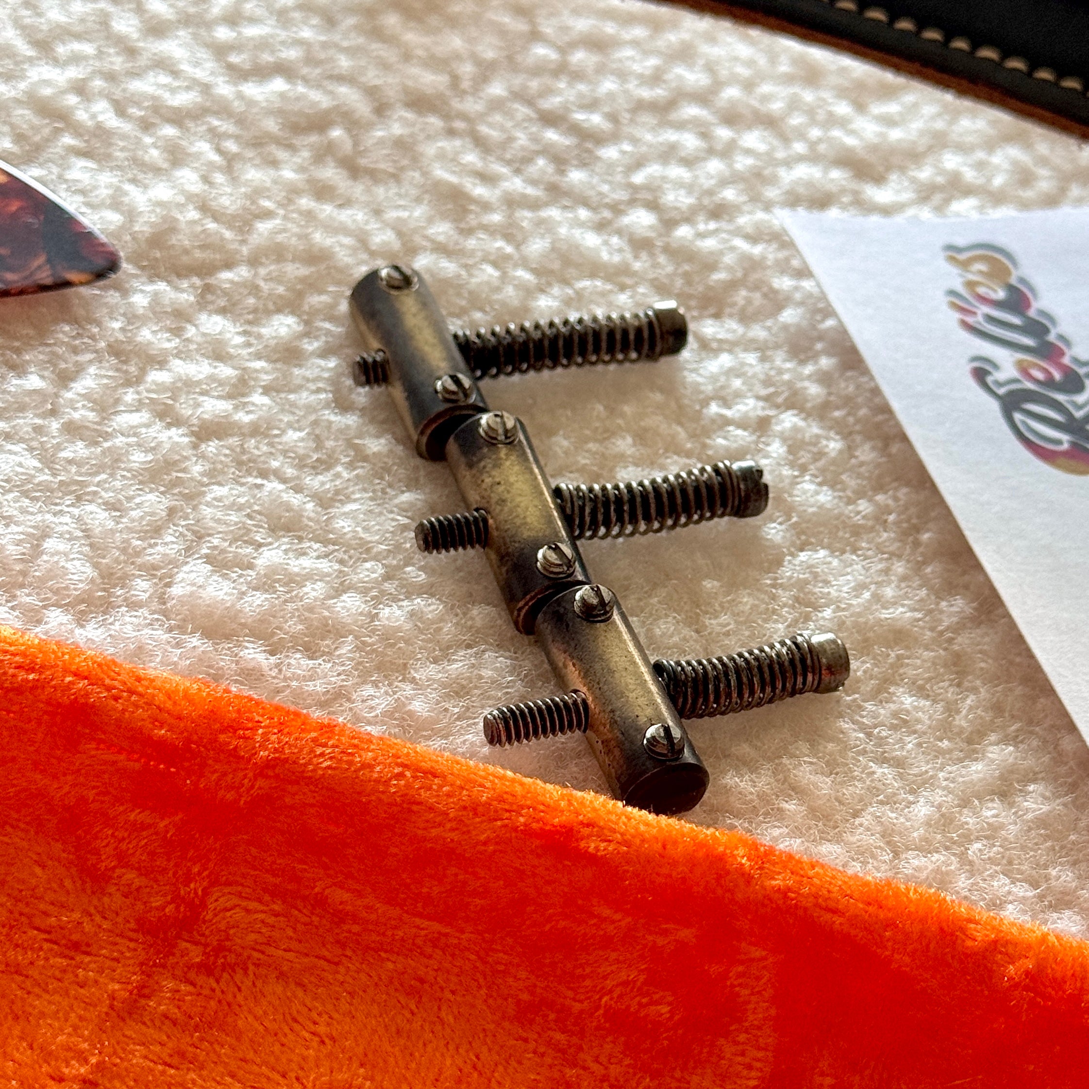 1950 Tele® Brass Saddles – Realistic Relics