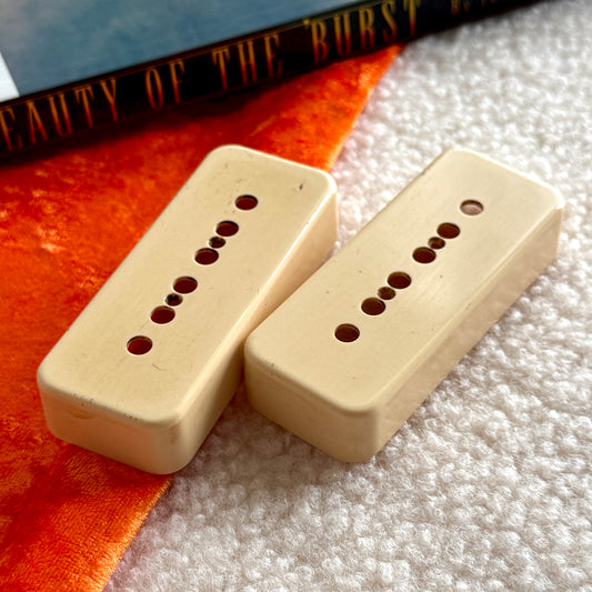 Burst • Butyrate P90 Pickup Covers 1956 Cream