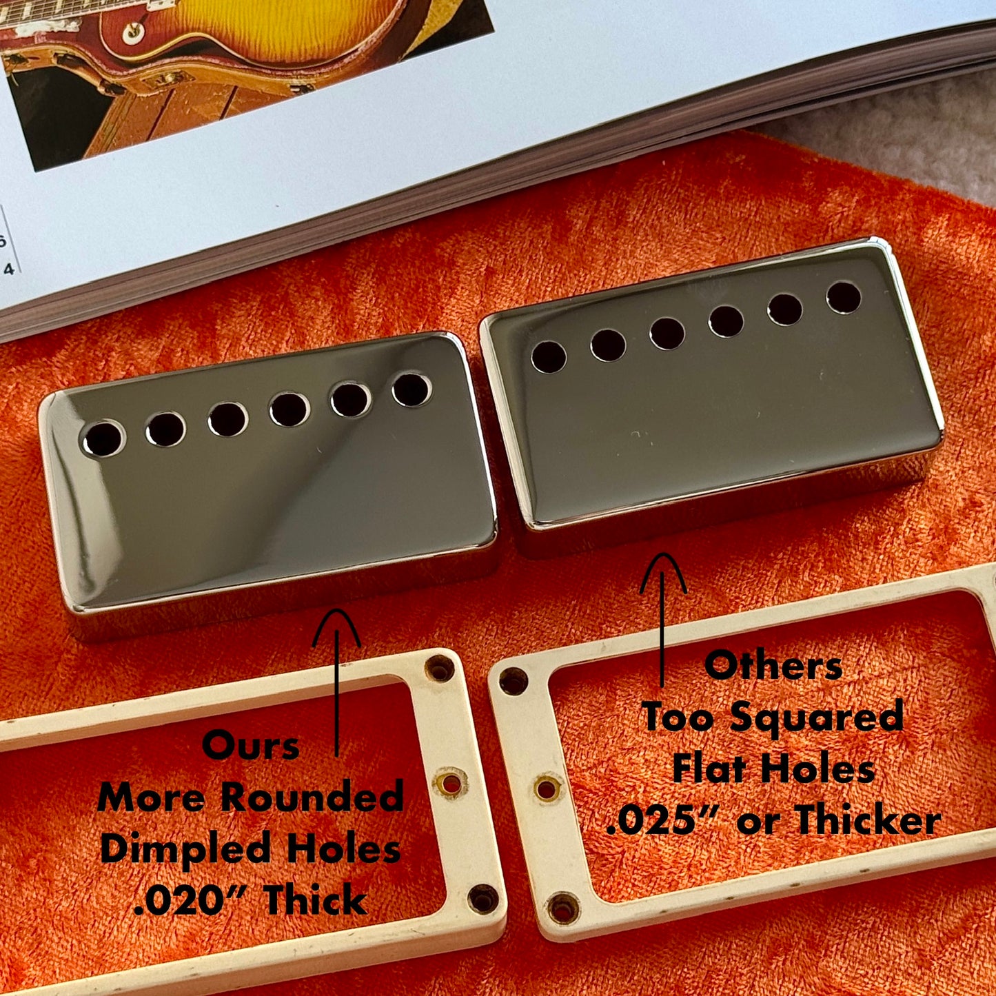 Burst • 1959 PAF Covers Vintage Shaped (2pcs)