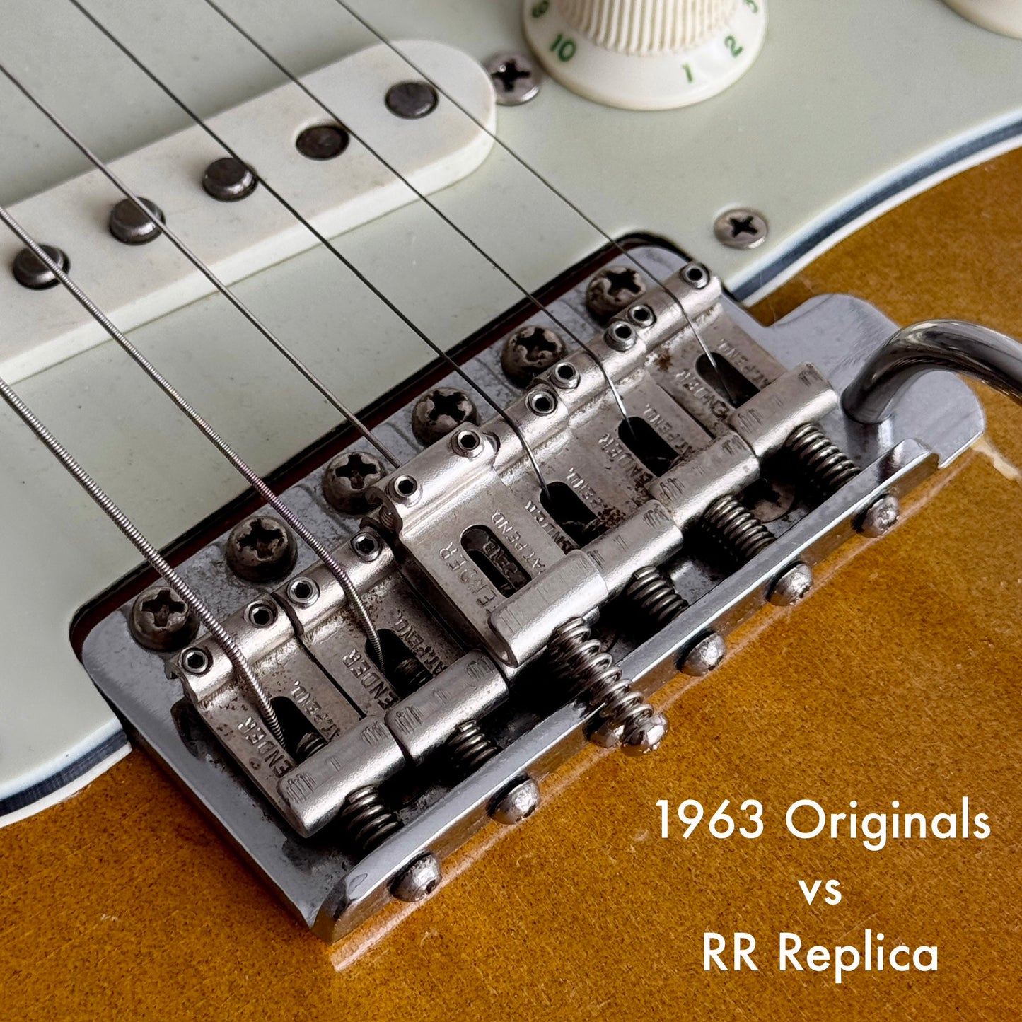 Pre-CBS • Pat Pend Strat® Saddles Replica