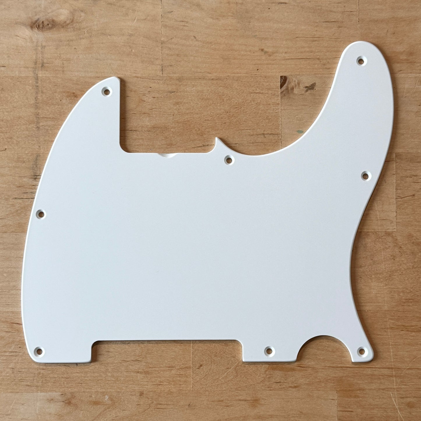 VOS • 1960 Esquire® Pickguard in White (Thicker 1 Ply)