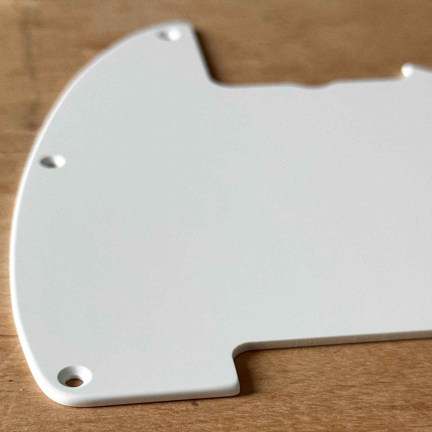 VOS • 1960 Esquire® Pickguard in White (Thicker 1 Ply)