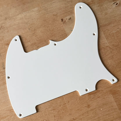 VOS • 1960 Esquire® Pickguard in White (Thicker 1 Ply)