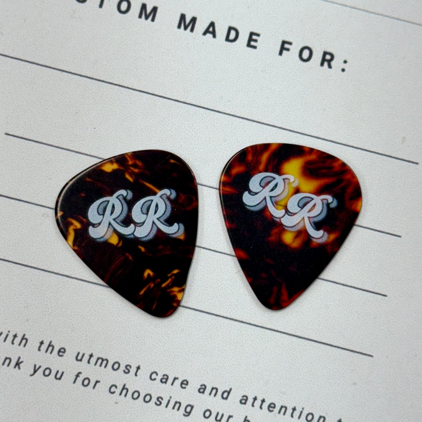 🎄 Holiday Special • RR Celluloid Tort Picks 🎄