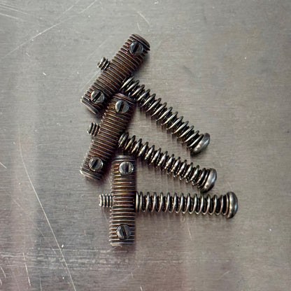 One Off • Heavy Aged 1960's Tele® Threaded Saddles