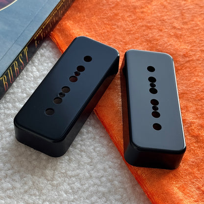 Burst • Butyrate P90 Pickup Covers Black