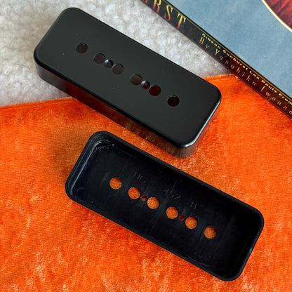 Burst • Butyrate P90 Pickup Covers Black