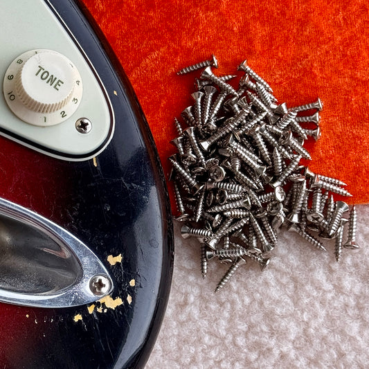 Vintage Strat® Jack Plate Screws (Pre-CBS)