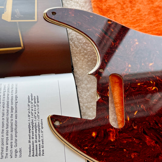 Limited • Tele® Celluloid Tort Pickguard
